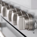 ZLINE 36-Inch 5.2 cu. ft. Paramount Dual Fuel Range with Gas Cooktop and Electric Convection Oven in Stainless Steel with 6 Brass Burners (SDR-BR-36)