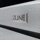 ZLINE 30-Inch 4.2 cu. ft. Paramount Dual Fuel Range with 4 Burner Gas Cooktop and Electric Convection Oven in Satin Stainless Steel (SDRS-30)