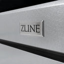 ZLINE 36-Inch 5.2 cu. ft. Paramount Dual Fuel Range with Gas Cooktop and Electric Convection Oven in Satin Stainless Steel with 6 Brass Burners (SDRS-BR-36)