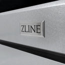 ZLINE 30-Inch 4.2 cu. ft. Paramount Dual Fuel Range with Gas Cooktop and Electric Convection Oven in Satin Stainless Steel with 4 Brass Burners (SDRS-BR-30)