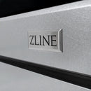 ZLINE 48-Inch 6.7 cu. ft. Paramount Double Oven Dual Fuel Range with 8 Burner Gas Cooktop in Satin Stainless Steel (SDRS-48)