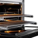 ZLINE Autograph Edition 36-Inch 5.2 cu. ft. Paramount Gas Range with 6 Burner DuoPro™ Cooktop and Convection Gas Oven with Black Matte Door and Polished Gold Accents (PSGRZ-BLM-36-G)