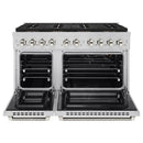 ZLINE Autograph 48-Inch Paramount DuoPro Gas Range in Stainless Steel with Nickel Helix Handles (PSGRZ-48-KPN)