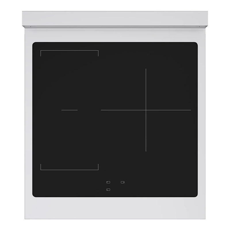 ZLINE 24-Inch, 3.2 Cu. Ft. Paramount Induction Range with 3 Element Cooktop and Electric Convection Oven in Stainless Steel (SINR24)