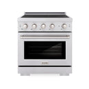 ZLINE 30-Inch, 4.2 Cu. Ft. Paramount Induction Range with 4 Element Cooktop and Electric Convection Oven in Stainless Steel (SINR30)