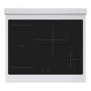 ZLINE 5-Piece Appliance Package - 30-Inch Autograph Induction Range, Wall Mount Range Hood, 36-Inch French Door Refrigerator, Dishwasher, and 30-Inch Microwave Drawer in Stainless Steel with Champagne Bronze Accents