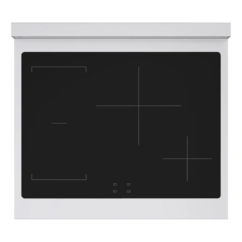 ZLINE 30-Inch, 4.2 Cu. Ft. Paramount Induction Range with 4 Element Cooktop and Electric Convection Oven in Stainless Steel with Polished Gold Accents (SINRZ-30-G)