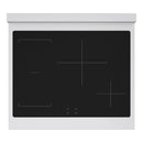ZLINE 5-Piece Appliance Package - 30-Inch Autograph Induction Range, Wall Mount Range Hood, 36-Inch French Door Refrigerator with Water Dispenser, Dishwasher, and 30-Inch Microwave Drawer in Stainless Steel with Gold Accents