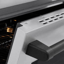 ZLINE Autograph Edition 30-Inch 4.2 Cu. Ft. Paramount Induction Range with 4 Element Cooktop and Electric Convection Oven in Stainless Steel with Matte Black Accents (SINRZ-30-MB)