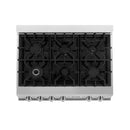 ZLINE 3-Piece Appliance Package - 36 in. Rangetop, 30 in. Wall Oven, & Premium Hood in Stainless Steel