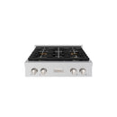 ZLINE 30-Inch Paramount Gas Rangetop with 4 Burner DuoPro™ Cooktop in Stainless Steel (PSRT30)