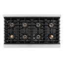 ZLINE 48-Inch Paramount Gas Rangetop with 8 Burner DuoPro™ Cooktop in Stainless Steel (PSRT48)