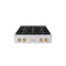 ZLINE Autograph Edition 30-Inch Paramount Gas Rangetop with 4 Burner DuoPro™ Cooktop in Stainless Steel and Champagne Bronze Accents (PSRTZ-30-CB)