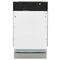 ZLINE 18-Inch Tallac Series 3rd Rack Top Control Dishwasher in Custom Panel Ready with Stainless Steel Tub, 51dBa (DWV-18)