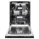 ZLINE 24-Inch Tallac Series 3 Rack Tall Tub Dishwasher in Black Stainless Steel with Stainless Steel Tub, 51dBa (DWV-BS-24)