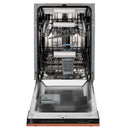 ZLINE 18-Inch Tallac Series 3rd Rack Top Control Dishwasher in Copper with Stainless Steel Tub, 51dBa (DWV-C-18)