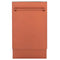 ZLINE 18-Inch Tallac Series 3rd Rack Top Control Dishwasher in Copper with Stainless Steel Tub, 51dBa (DWV-C-18)