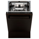 ZLINE 18-Inch Tallac Series 3rd Rack Top Control Dishwasher in Oil Rubbed Bronze with Stainless Steel Tub, 51dBa (DWV-ORB-18)