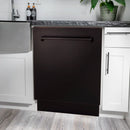 ZLINE 24-Inch Tallac Series 3rd Rack Dishwasher in Oil Rubbed Bronze with Stainless Steel Tub, 51dBa (DWV-ORB-24)
