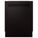 ZLINE 24-Inch Tallac Series 3rd Rack Dishwasher in Oil Rubbed Bronze with Stainless Steel Tub, 51dBa (DWV-ORB-24)