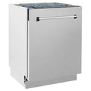 ZLINE 24-Inch Tallac Series 3rd Rack Dishwasher in Satin Stainless Steel with Stainless Steel Tub, 51dBa (DWV-SN-24)
