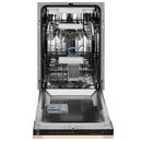 ZLINE 18 Tallac Series 3rd Rack Top Control Dishwasher in Unfinished Wood with Stainless Steel Tub, 51dBa (DWV-UF-18)
