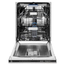 ZLINE Autograph Edition 24-Inch 3rd Rack Top Control Tall Tub Dishwasher in Satin Stainless Steel with Gold Handle, 51dBa (DWVZ-SN-24-G)