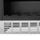 ZLINE 24-Inch Monument Autograph Edition 154 Can Beverage Fridge in Stainless Steel with Gold Accents (RBVZ-US-24-G)