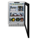 ZLINE 24-Inch Touchstone 151 Can Indoor/Outdoor Beverage Fridge with Panel Ready Glass Door (RBSPO-24)