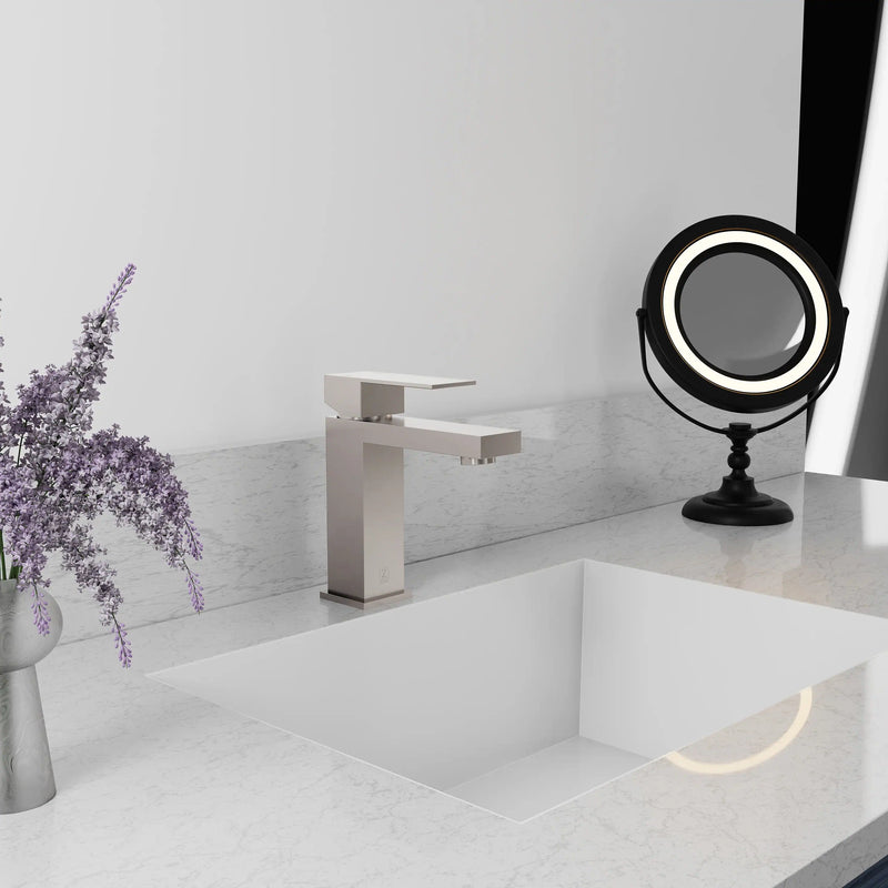 ZLINE Palisades Modern Single Handle Bath Faucet in Brushed Nickel (RBCN2-BF-BN)