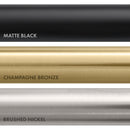 ZLINE Palisades 18-Inch Towel Rail in Matte Black (RBCN1-TR18-MB)