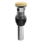 ZLINE Palisades Push Button Drain in Champagne Bronze (RBCN1-PDO-CB)