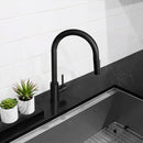 ZLINE Palisades Pull Down Single Handle Kitchen Faucet in Matte Black (RBCN1-KF-MB)