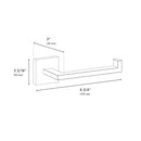 ZLINE Rubicon Toilet Paper Holder in Champagne Bronze (RBCN1-TP-CB)