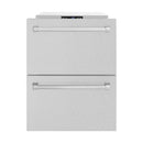 ZLINE 24-Inch Touchstone Refrigerator Drawer in DuraSnow Stainless Steel (RDSO-SN-24)