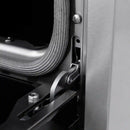 ZLINE 36-Inch Select Series Dual Fuel Range with 6 Gas Burner Cooktop and 5.2 Cu. Ft. Electric Convection Oven in DuraSnow Stainless Steel with Brass Burners (HDRS-BR-36)