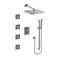 ZLINE Crystal Bay Thermostatic Shower System with Body Jets in Brushed Nickel (CBY-SHS-T3-BN)