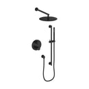 ZLINE Emerald Bay Thermostatic Shower System in Matte Black (EMBY-SHS-T2-MB)