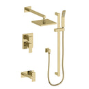 ZLINE Bliss Shower System with 12-Inch Oversized Shower Head in Polished Gold (BLS-SHS12-PG)