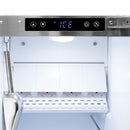 ZLINE Autograph 15-Inch Touchstone Gourmet Ice Maker with Solid Stainless Steel Door & Bronze Helix Handle (IGMDZ-ST-15-KCB)