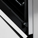 ZLINE 36-inch Legacy Series Dual Fuel Range in Fingerprint Resistant Satin Stainless Steel with White Matte Door (RAS-WM-36)