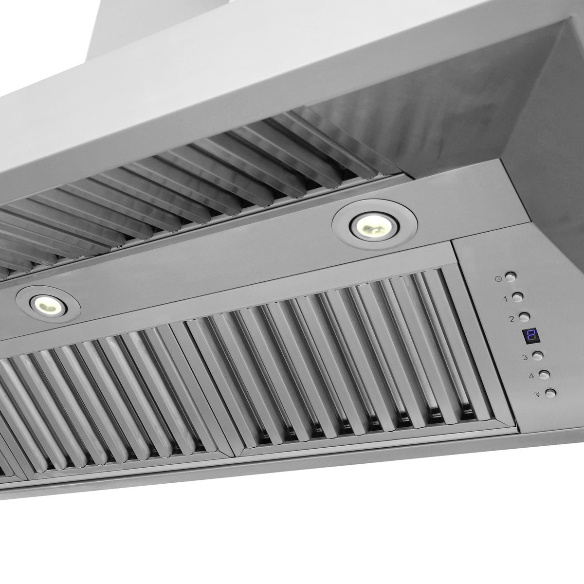 ZLINE 60-Inch Professional Convertible Vent Wall Mount Range Hood in Stainless Steel (597-60)