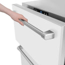 ZLINE 24-Inch Touchstone Refrigerator Drawer in White Matte (RDSO-WM-24)