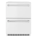 ZLINE 24-Inch Touchstone Refrigerator Drawer in White Matte (RDSO-WM-24)