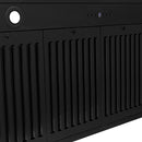 ZLINE 48-Inch Convertible Wall Mount Range Hood in Black Stainless Steel (BSKB4X-48)