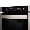 ZLINE Appliance Package - 48-Inch Dual Fuel Range, Range Hood, Microwave Drawer, Tall Tub Dishwasher and Beverage Fridge in Stainless Steel (5KP-RARH48-MWDWV-RBV)
