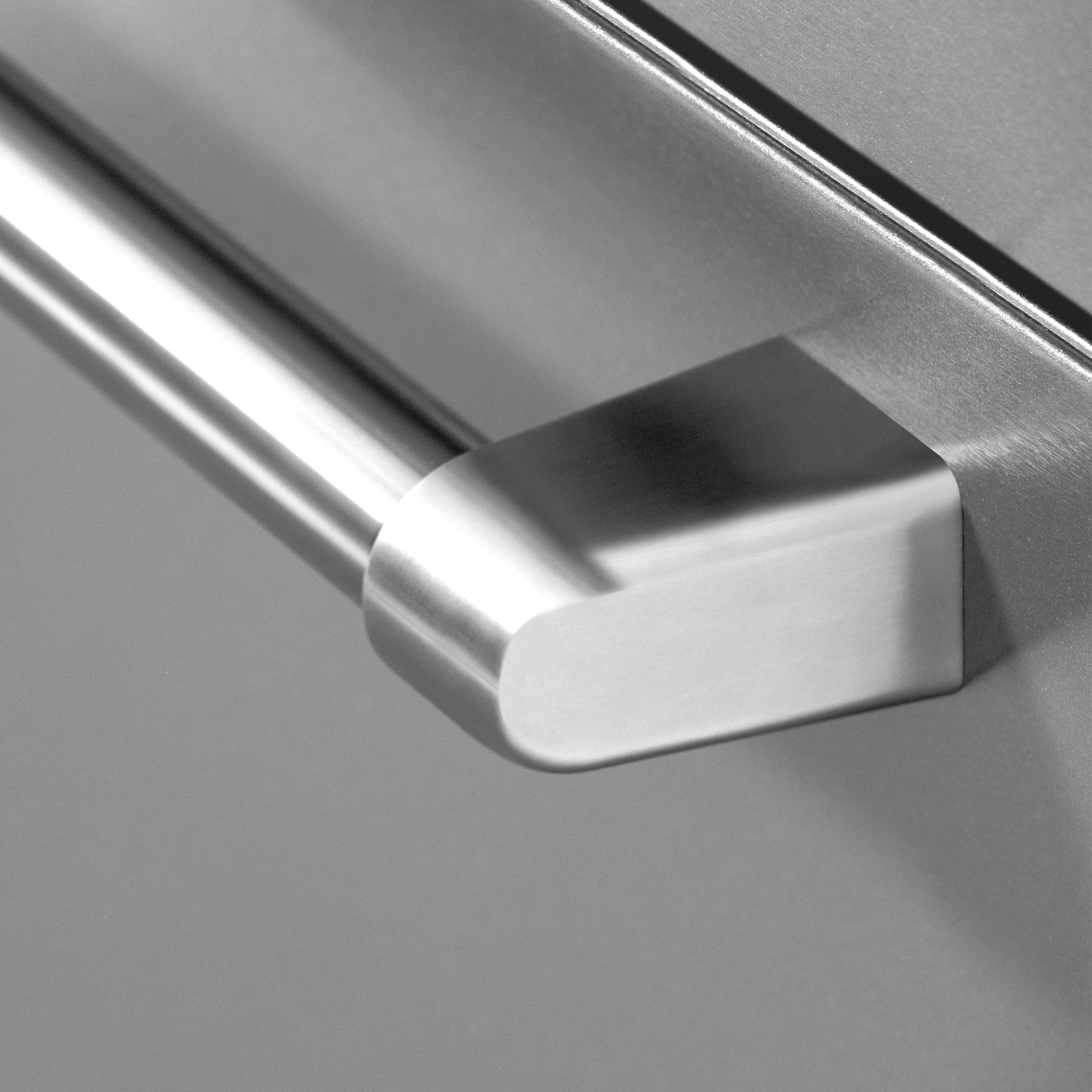 Stainless steel hood vent underside with rounded cover