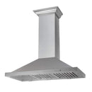ZLINE 3-Piece Appliance Package - 36-Inch Rangetop, Wall Mount Range Hood, Double Wall Oven in Satin Stainless Steel (3KP-RTSRH36-AWD)