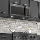ZLINE 2-Piece Appliance Package - 30-Inch Dual Fuel Range & Over-the-Range Microwave in Black Stainless Steel