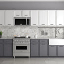ZLINE 3-Piece Appliance Package - 30-Inch Gas Rangetop, Over-the-Range Microwave, and Double Wall Oven in Stainless Steel (3KP-RTOTR30-AWD)